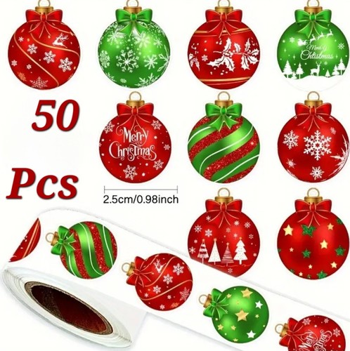50x bauble christmas tree - 50x,