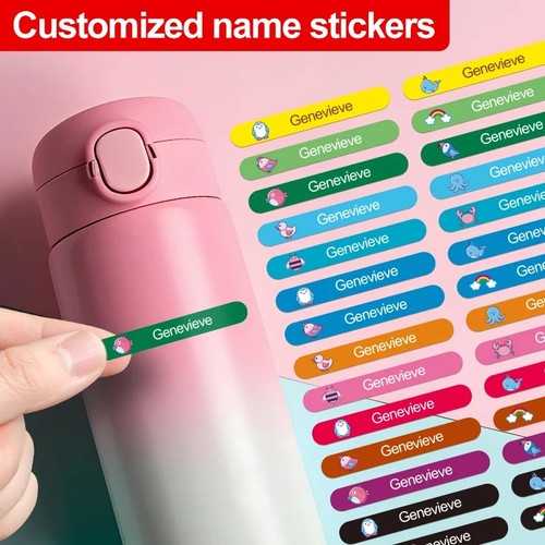 Personalised waterproof name - waterproof,