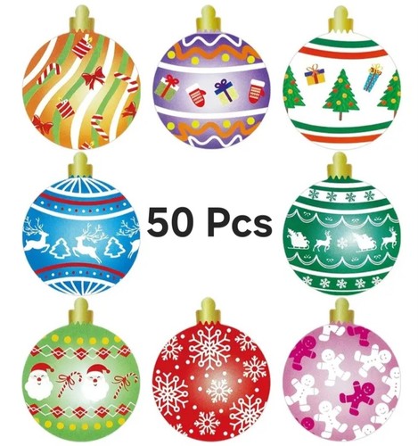50x bauble christmas tree - 50x,