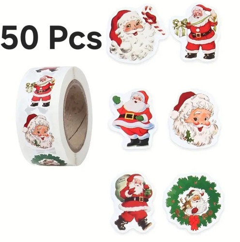 50x merry christmas santa - merry,