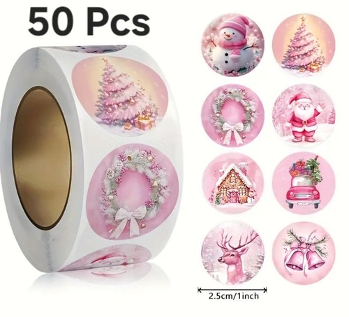 50x merry christmas - 50x, pink