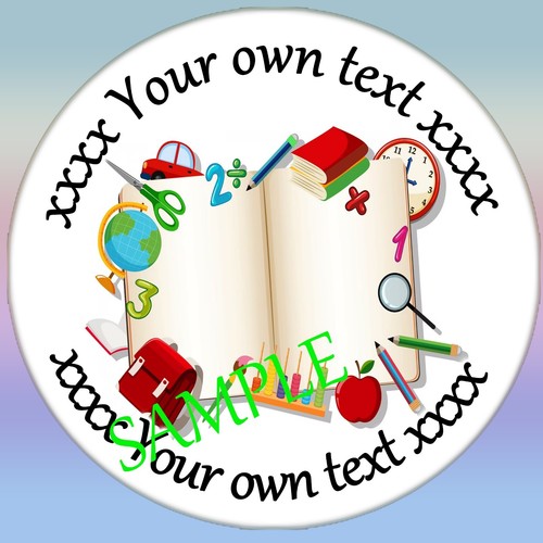 School stickers sweet cone - school,