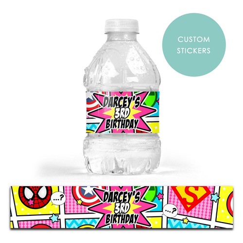 Drink label stickers - drink,