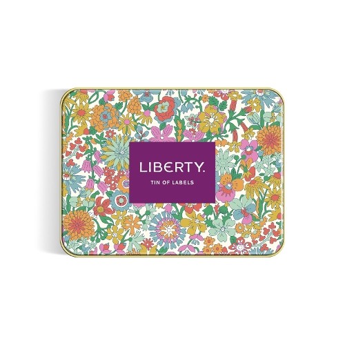 Galison liberty tin labels - galison, of