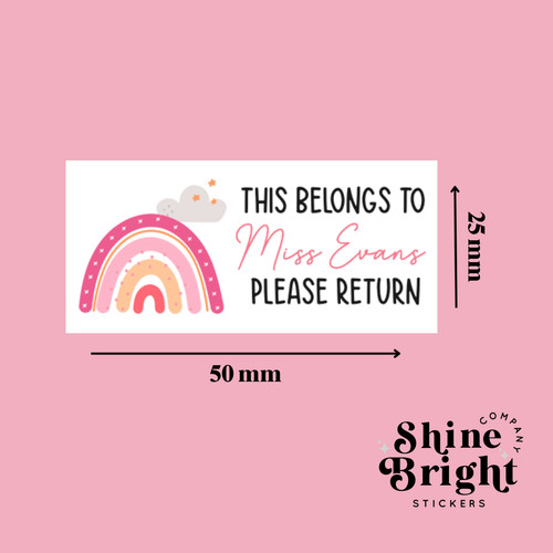This belongs stickers - to,