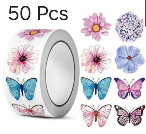 50x butterfly flower - 50x,