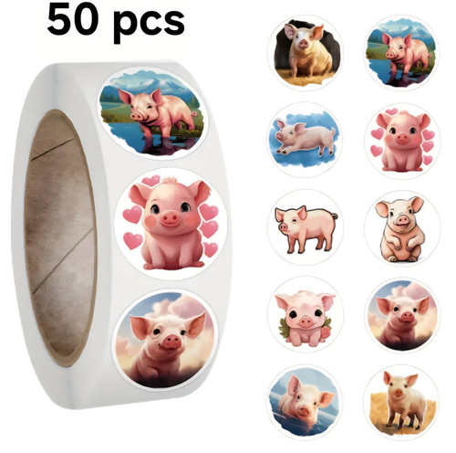 50x cute pig piglet babe - 50x,