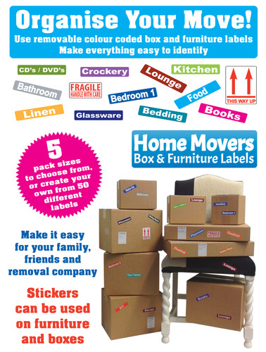 Labels for packing boxes - labels,