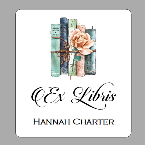 X12 personalised libris - personalised, ex