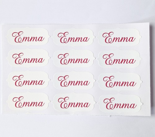 Personalized name stickers for - name,
