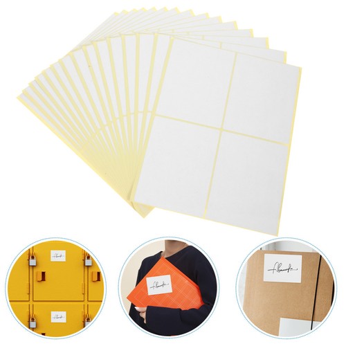 120 pcs blank label stickers - label,