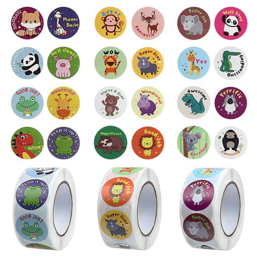 Reward stickers 1500 pcs - stickers,