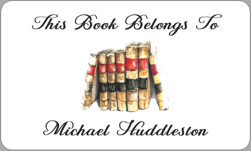 This book belongs - belongs, stickers