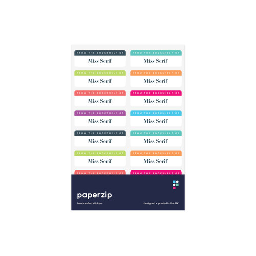 Personalised book owner from - personalised, (from