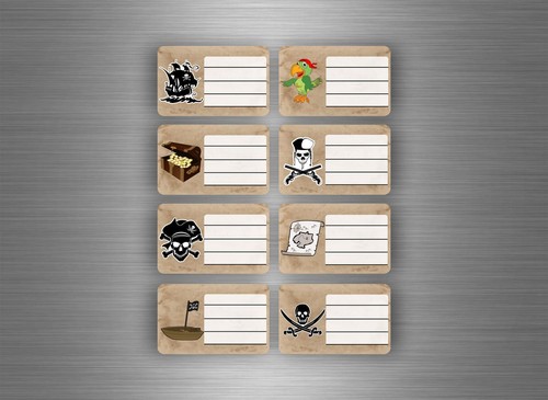 16x label sticker book school